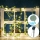 Aigostar - LED solcellsljusslinga 50xLED/7m IP65 varm vit eukalyptus