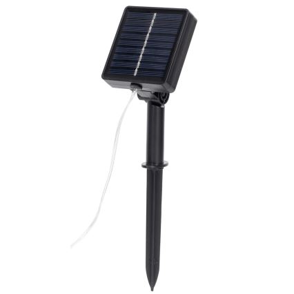 Aigostar - LED solcellsljusslinga 70xLED/4x1m IP65 300 mAh varm vit eukalyptus