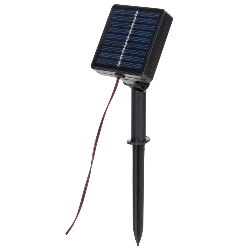 Aigostar - LED solcellsljusslinga 72xLED/4m IP65 300 mAh varm vit trädgrenar