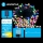 Aigostar - LED solcellsljusslinga för jul 100xLED/8 funktioner 12m IP65 multicolor 800 mAh