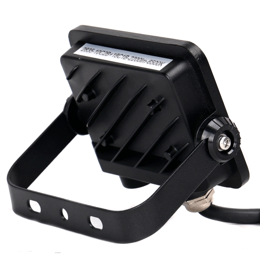 Aigostar - LED strålkastare LED/20W/230V 6500K IP65 svart
