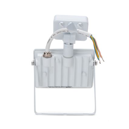 Aigostar - LED Strålkastare med sensor LED/20W/230V 4000K IP65 vit