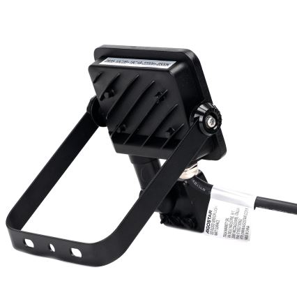 Aigostar - LED strålkastare med sensor LED/20W/230V 6500K IP65 svart