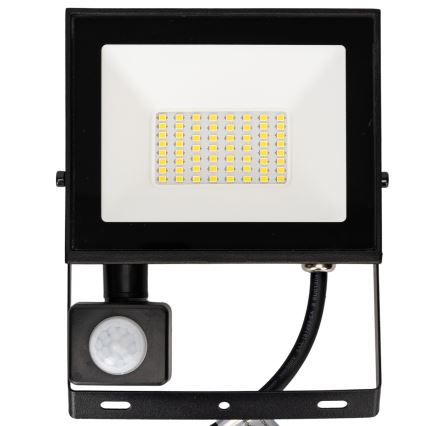 Aigostar - LED-strålkastare med sensor LED/30W/230V 6500K IP65
