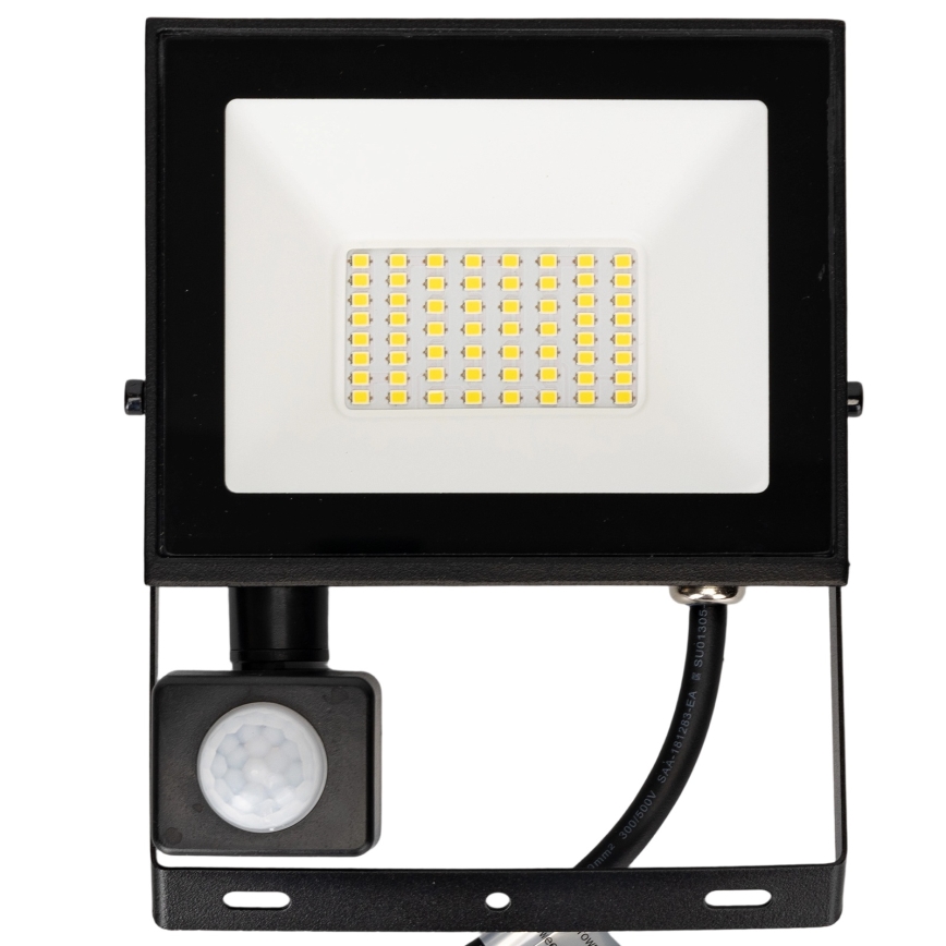 Aigostar - LED-strålkastare med sensor LED/30W/230V 6500K IP65
