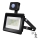 Aigostar - LED strålkastare med sensor LED/50W/230V 4000K IP65 svart