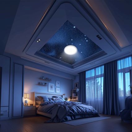 Aigostar - Dimbart LED-takarmatur MESH LED/36W/230V 3000-6500K diam. 49,5 cm + fjärrkontroll