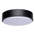 Aigostar - LED taklampa LED/12W/230V 3000K d.23 cm svart