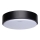 Aigostar - LED taklampa LED/12W/230V 3000K d.23 cm svart