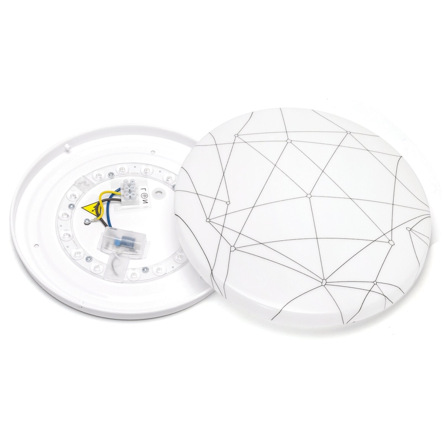 Aigostar - LED taklampa LED/12W/230V 6500K diameter 26cm