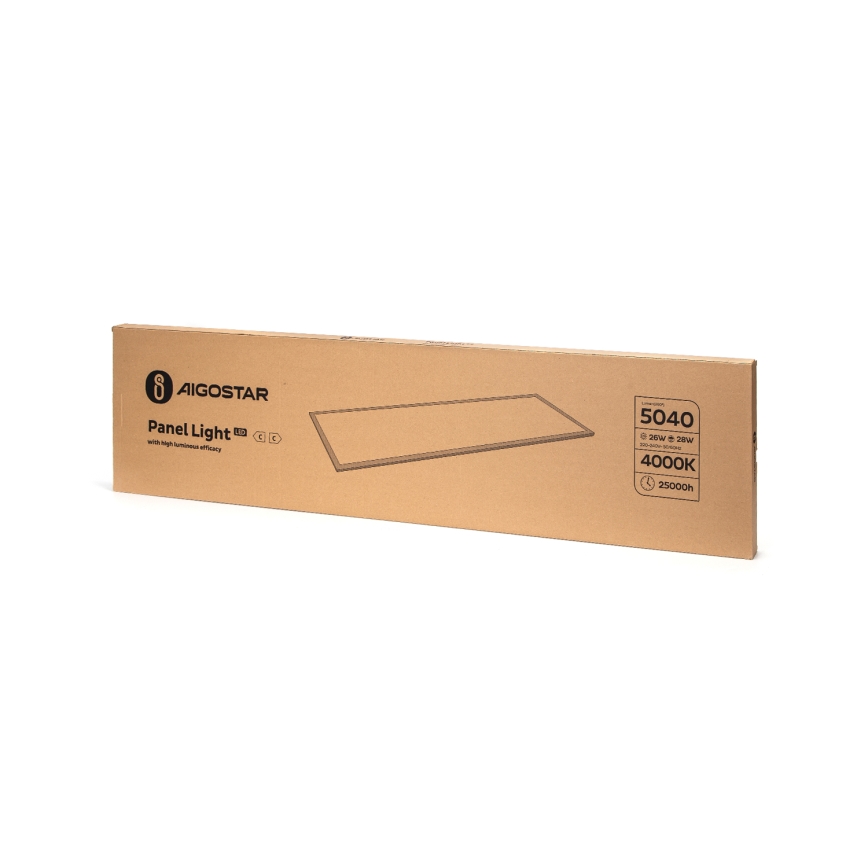 Aigostar - LED upphängd takpanel LED/28W/230V 120x30 cm 4000K