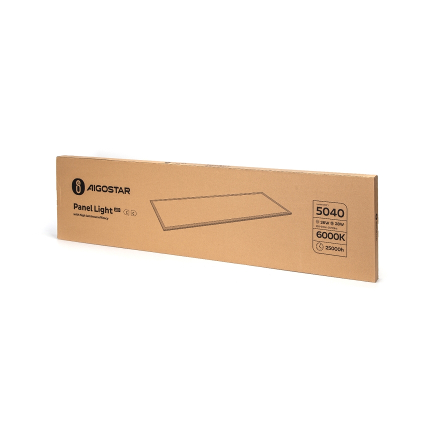 Aigostar - LED upphängd takpanel LED/28W/230V 120x30 cm 6000K