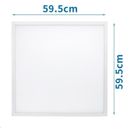 Aigostar - LED upphängd takpanel LED/40W/230V 6500K 60x60cm