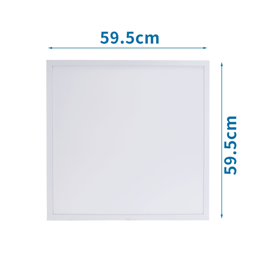 Aigostar - LED upphängd takpanel LED/40W/230V 6500K 60x60cm vit