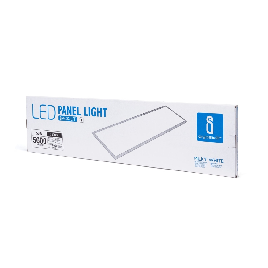 Aigostar - LED upphängd takpanel LED/50W/230V 4000K 120x30cm vit