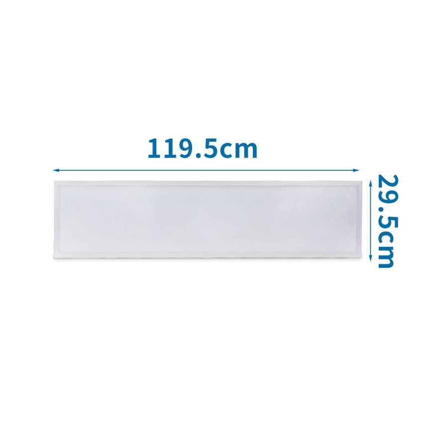 Aigostar - LED upphängd takpanel LED/50W/230V 4000K 120x30cm vit