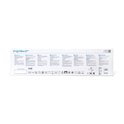 Aigostar - LED upphängd takpanel LED/50W/230V 6500K 120x30cm vit