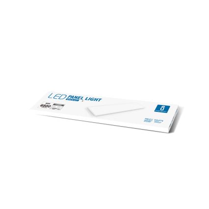 Aigostar - LED upphängd takpanel LED/60W/230V 6500K 120x30cm vit