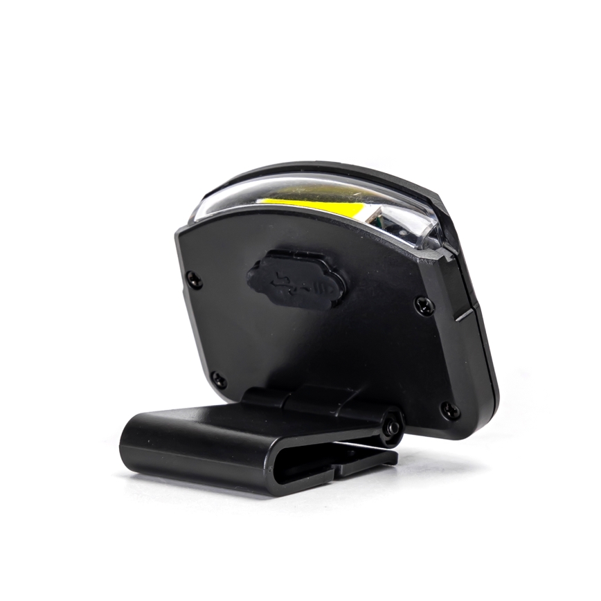Aigostar - LED Uppladdningsbar ljusreglerad headlamp och senzorem LED/1,11W/3,7V