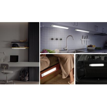 Aigostar - LED Uppladdningsbar möbelbelysning med sensor LED/1,5W/5V 4000K