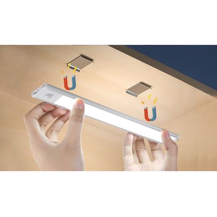 Aigostar - LED Uppladdningsbar möbelbelysning med sensor LED/1,5W/5V 6500K