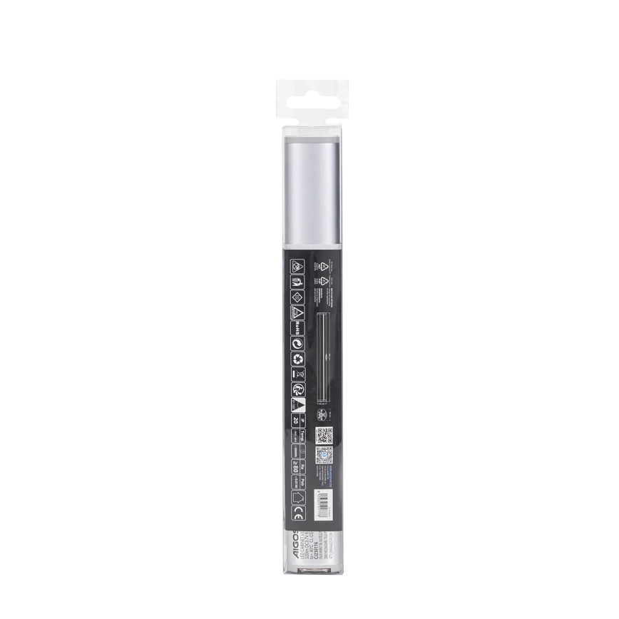 Aigostar - LED Uppladdningsbar möbelbelysning med sensor LED/4W/5V 6500K