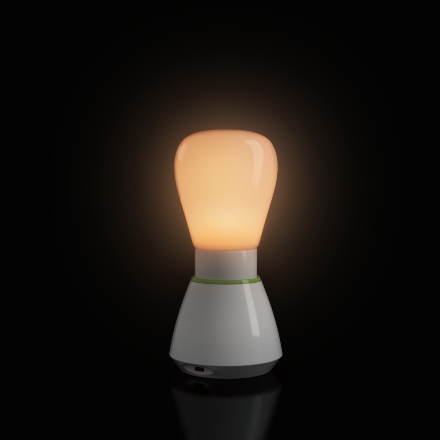 Aigostar - LED Uppladdningsbar nattlampa LED/0,5W/5V 3000K