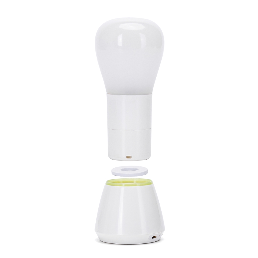 Aigostar - LED Uppladdningsbar nattlampa LED/0,5W/5V 3000K