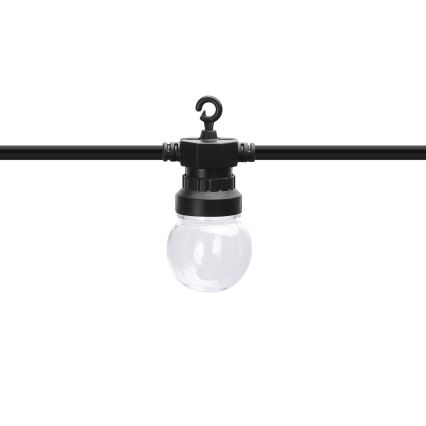Aigostar - LED Utomhus dekorativ ljusslinga 10xLED/8m IP44 varm vit