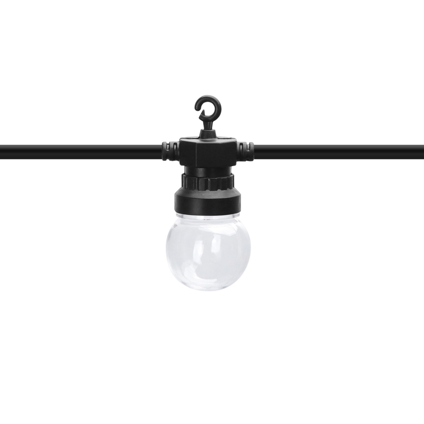 Aigostar - LED Utomhus dekorativ ljusslinga 10xLED/8m IP44 varm vit