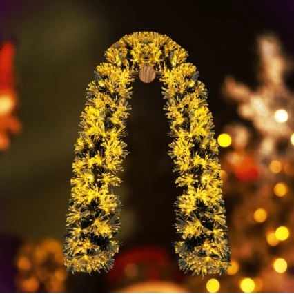 Aigostar - LED utomhus julbelysning 112xLED/3,6W/230V 2m IP44 varmvit