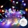 Aigostar - LED Utomhus julbelysning 50xLED/8 funktioner 3xAA 5,3m IP44 multicolor