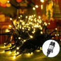 Aigostar - LED Utomhus julbelysning 600xLED/8 funktioner 18m IP44 varmvit