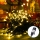 Aigostar - LED Utomhus julbelysning 600xLED/8 funktioner 18m IP44 varmvit