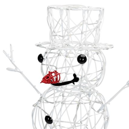 Aigostar - LED-utomhusdekoration för jul 3,6W/31/230V 2700K 120 cm IP44 snögubbe