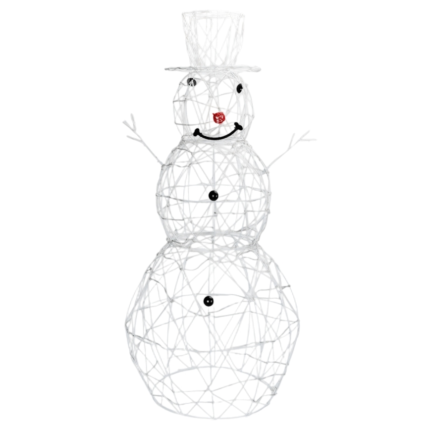 Aigostar - LED utomhus juldekoration 3,6W/31/230V 6500K 120cm IP44 snögubbe