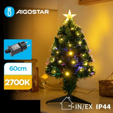 Aigostar - LED Utomhus Julgran LED/3,6W/230V 60 cm IP44 varm vit