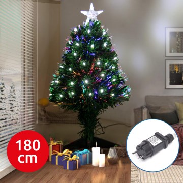 Aigostar - LED Utomhus Julgran LED/6W/230V 180 cm IP44 kall vit