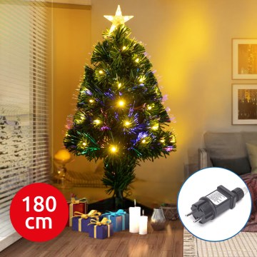 Aigostar - LED Utomhus Julgran LED/6W/230V 180 cm IP44 varm vit