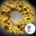 Aigostar - LED utomhus julkrans 3D, 72×LED/3×AA, Ø 50 cm, IP44, varmvit