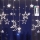 Aigostar - LED utomhus julslinga 120xLED/6W/230V/8 funktioner 3x0,6m IP44 kallvit + fjärrkontroll
