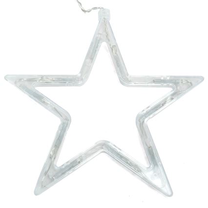 Aigostar - LED utomhus julslinga 120xLED/6W/230V/8 funktioner 3x0,6m IP44 kallvit + fjärrkontroll