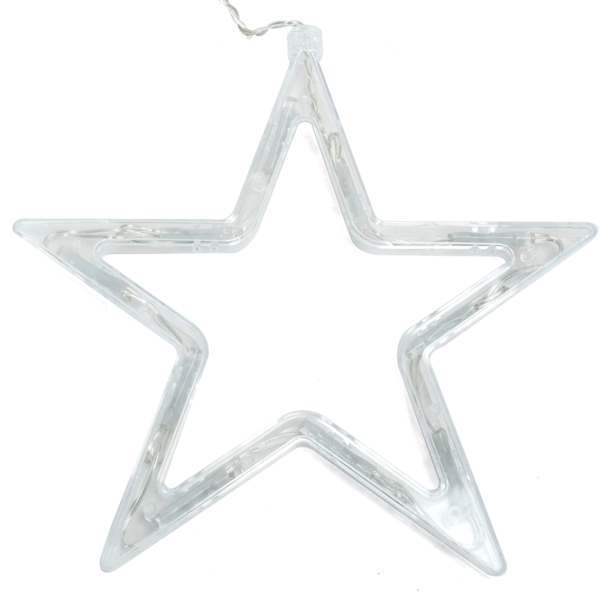 Aigostar - LED utomhus julslinga 120xLED/6W/230V/8 funktioner 3x0,6m IP44 kallvit + fjärrkontroll