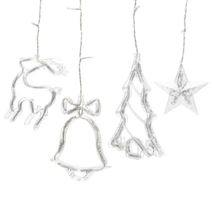 Aigostar - LED utomhus julslinga 120xLED/8 funktioner 3x0,6m IP44 varmvit + fjärrkontroll