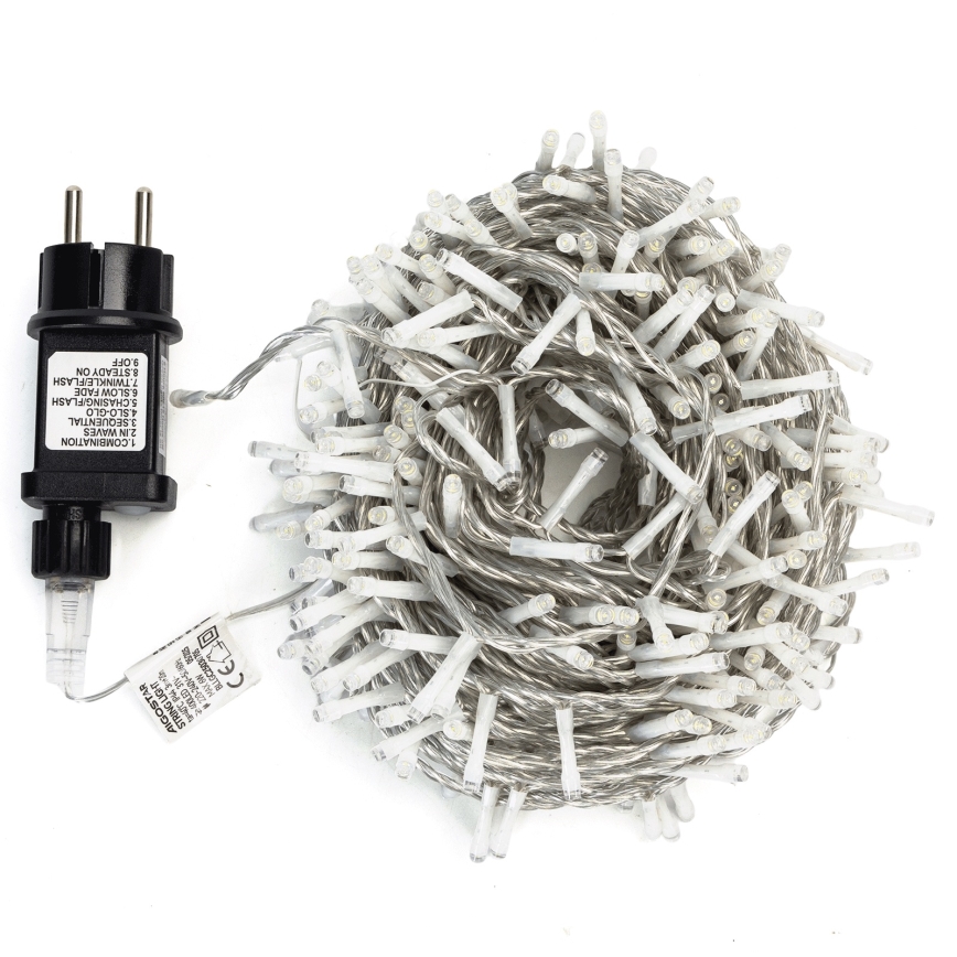 Aigostar - LED utomhusslinga för jul 400 LED/8 funktioner 20m IP44 varmvit