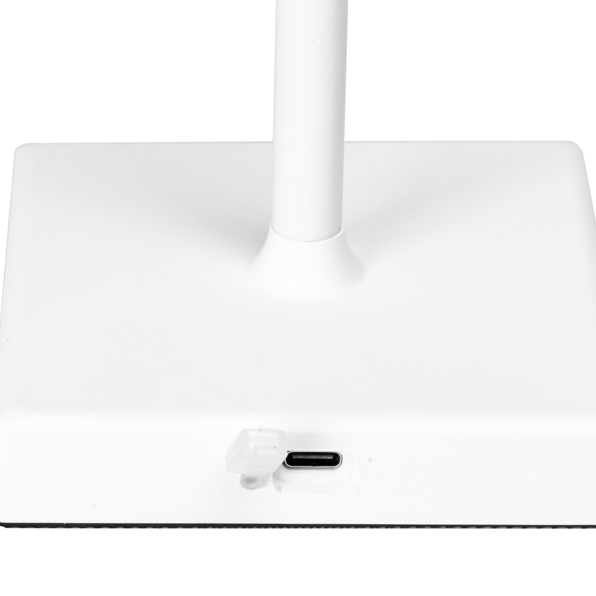Aigostar - LED Utomhusdimbar uppladdningsbar bordslampa LED/4W/5V 3600mAh vit IP54
