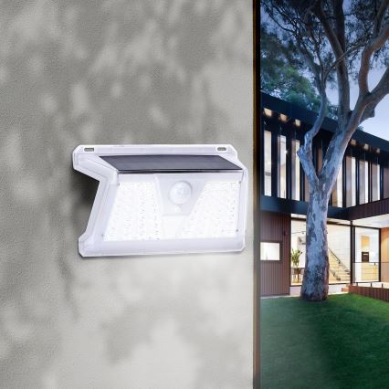 Aigostar - LED Utomhus solcellslampa med sensor LED/2,4W/5V IP65
