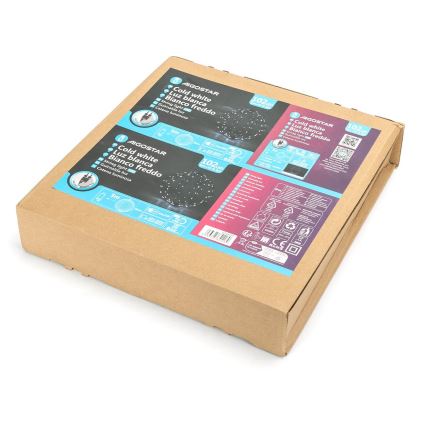 Aigostar - LED utomhusjuldekoration 3,6W/230V kula 30 cm IP44 kallvit