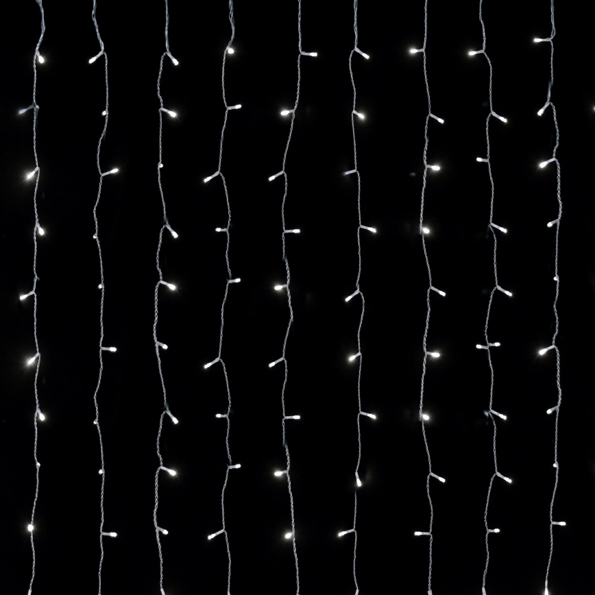 Aigostar - LED utomhusslinga för jul 234xLED 1,2x1,8m IP44 kallvit