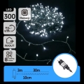 Aigostar - LED utomhusslinga för jul 300 LED/8 funktioner 30 m IP44 kallvit